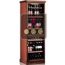 Combined 2 Single temperature wine storage or service cabinets ACI-CAL475V