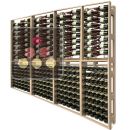 Wooden storage rack for 384 bottles ACI-VIS853