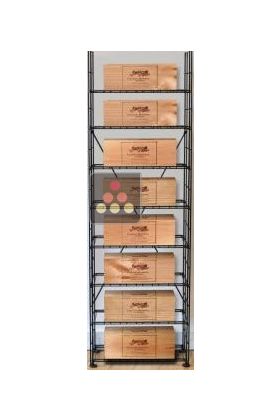 Solution de rangement pour 8 caisses de vins