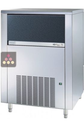 Machine à glaçons pleins 155kg/24h avec réserve intégrée de 65kg - Pose libre - Condenseur à air