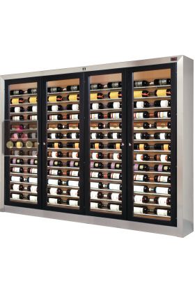 Vitrine sur-mesure de conservation et de service du vin