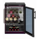 Single-temperature wine cabinet for storage or service ACI-LIE621