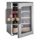 Single-temperature wine cabinet for storage or service + chocolates ACI-LIE130
