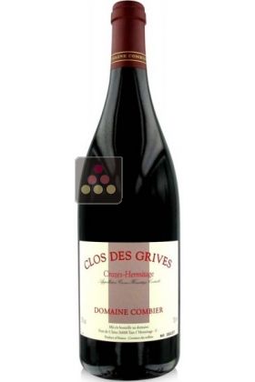 6 bouteilles de Crozes-Hermitage Rouge Clos des Grives 2013 - Domaine Laurent COMBIER
