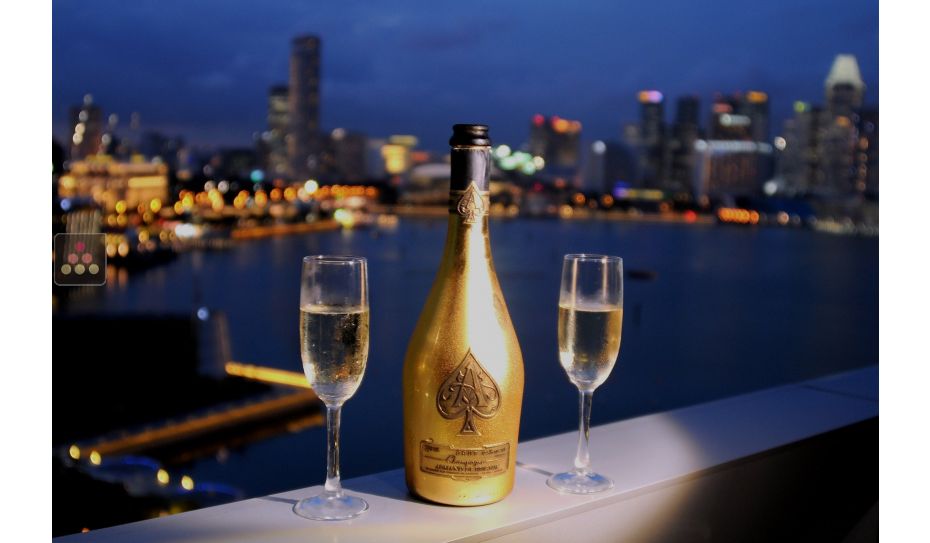 Bouteille de champagne Armand de Brignac Brut Gold 75cl