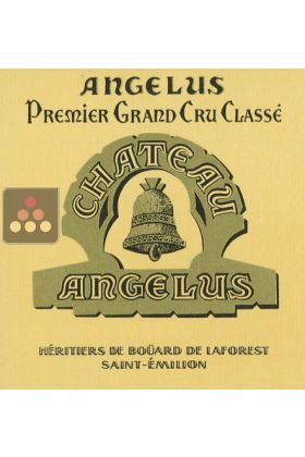 Vin Rouge Angélus - Saint Emilion 1er Grand Cru classé B - 2001 0,75 L 
