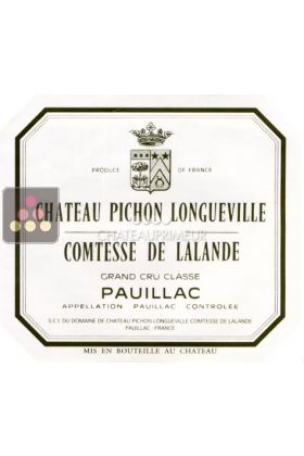 Vin rouge Pichon Comtesse de Lalande - Pauillac 2ème cru classé - 2009 - 0.75L