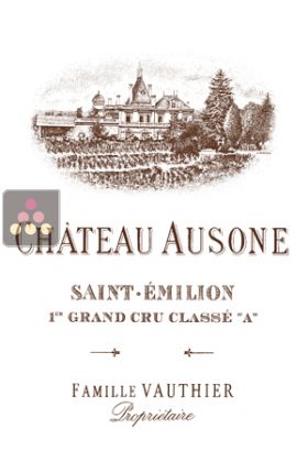 Vin Rouge Ausone - Saint-Emilion - 1er grand cru classé A - 2007 - 0.75L