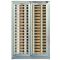 Vitrine encastrable traversante sur-mesure de conservation ou de service du vin  