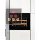 Single-temperature wine cabinet for storage or service - can be fitted ACI-LIE117E