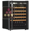 Combination of 2 single temperature wine cabinets for ageing and/or service ACI-TRT704NC