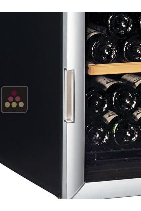 Poignée silver pour cave à vin Artevino Oxygen porte vitrée