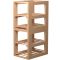 Lot de 2 meubles de rangement en bois pour 4 caisses bois