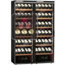 Combined 2 Single temperature wine service & storage cabinets ACI-CAL220P