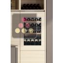 Multi-purpose built in wine cabinet for the storage and service of wine
 ACI-LIE150E