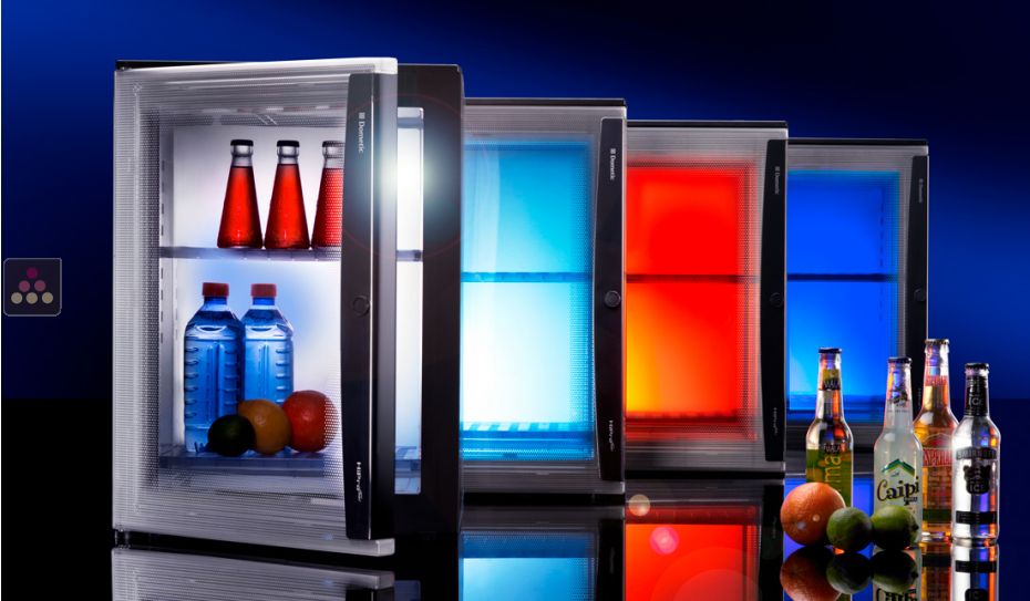 Mini frigo bar réfrigéré à boissons 34 litres 1 Porte vitrée