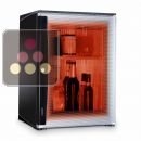 Réfrigérateur Mini-Bar design 40L - Porte orange ACI-DOM331O