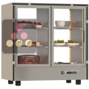 Vitrine réfrigérée modulaire pour snacks et desserts - Usage pro - Installation centrale - Sans habillage ACI-PAR815-R290