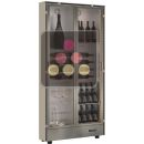 Professional multi-temperature wine display cabinet - 36cm deep - Without shelf - Without cladding ACI-PAR851