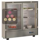 Professional refrigerated display cabinet for snacks and desserts - 35cm deep - Without cladding ACI-PAR856