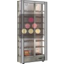 Professional refrigerated display cabinet for chocolates - 36cm deep - 3 glazed sides - Without magnetic cover ACI-TCM131