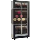 Vitrine à vin encastrable multi-températures - Usage pro - Bouteilles verticales - Sans habillage ACI-TCB102N-R290