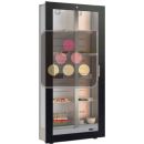 Professional built-in display cabinet for snacks and desserts presentation - 36cm deep ACI-TBH16500E