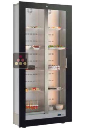 Vitrine réfrigérée encastrable de présentation pour snacks et desserts - Usage pro - P36cm