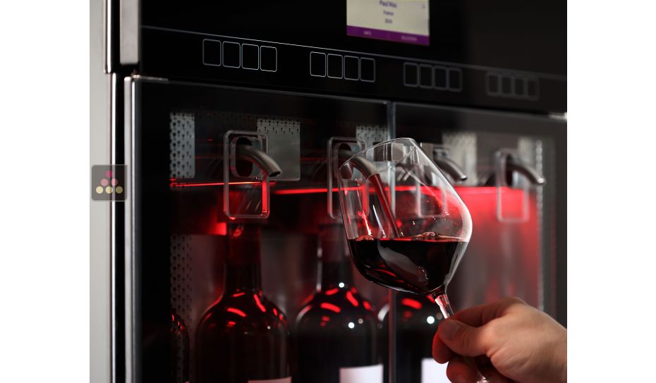 Distributeur de vin au verre 1 température pour 4 bouteilles