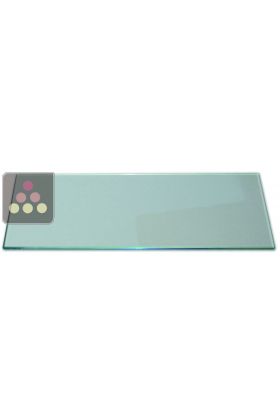 Tablette verre pour intérieur clayette de meuble Visiobois