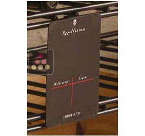 6 ardoises à clipser pour L'Atelier du Vin Essential System ARCHITECTURE INTERIEURE DU VIN