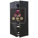 Single-temperature wine cabinet for ageing or service - Solid door with mirror effect  ACI-CVS213