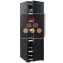 Single-temperature wine cabinet for ageing or service - Solid door with mirror effect  ACI-CVS214