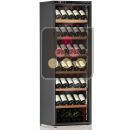 Dual temperature wine cabinet for service and/or storage ACI-CAL209P