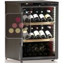 Dual temperature wine cabinet for service and storage ACI-CLC201P