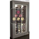 Professional multi-temperature wine display cabinet - 36cm deep - Horizontal bottles ACI-PAH17000H