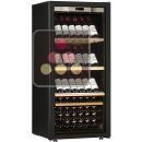 Single temperature wine ageing or service cabinet - Inclined shelves - Full Glass door ACI-TRT606FP
