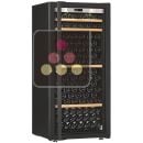 Single temperature wine ageing or service cabinet - Storage/sliding shelves - Full Glass door ACI-TRT606FM