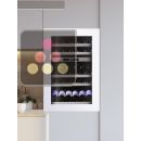 Dual temperature built in wine cabinet for service or aging self-ventilated ACI-CHA546E