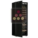 Single temperature wine ageing and storage cabinet  - Storage/sliding shelves - Left hinges ACI-TRT609NGM