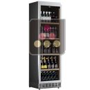 Single temperature built in wine cabinet for storage or service - Stainless steel front - Mixed shelves ACI-CFI1500ME