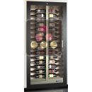 Professional built-in multi-temperature wine display cabinet - Horizontal bottles - 36cm deep - Without cladding ACI-TCB920