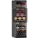 Dual temperature built in wine cabinet for storage and service ACI-CAL613EP