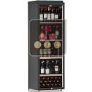 Single temperature freestanding wine cabinet for storage or service - Standing bottles ACI-CLP108V