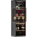 Dual temperature wine cabinet for service and/or storage ACI-CLC209V