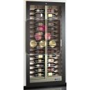 Built-in multi-purpose wine display cabinet for service and storage - 36cm deep - Without cladding ACI-TCB950