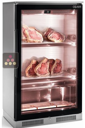 Vitrine de maturation de viande - Stockage sur clayettes 