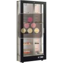 Professional refrigerated display cabinet for dessert and snacks - 36cm deep - 3 glazed sides ACI-TMH16500