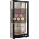 Vitrine réfrigérée de présentation pour snacks et desserts  - P36cm - 3 côtés vitrés ACI-TMH16500