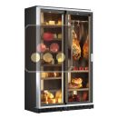 Built in combination of a cheese & cured meat cabinet - Sliding doors ACI-CLM2525E